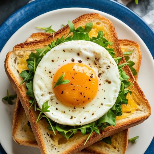 Air Fryer Egg and Cheese Toast Recipe