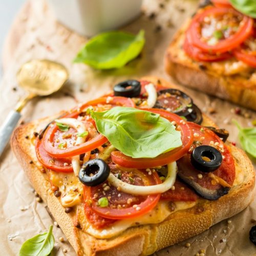 Air Fryer Pizza Toast Recipe
