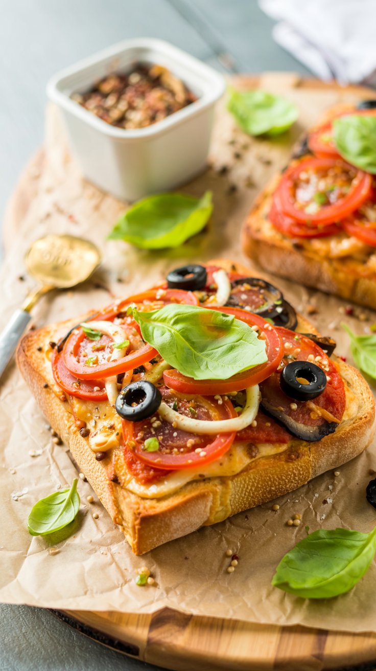 Air Fryer Pizza Toast Recipe