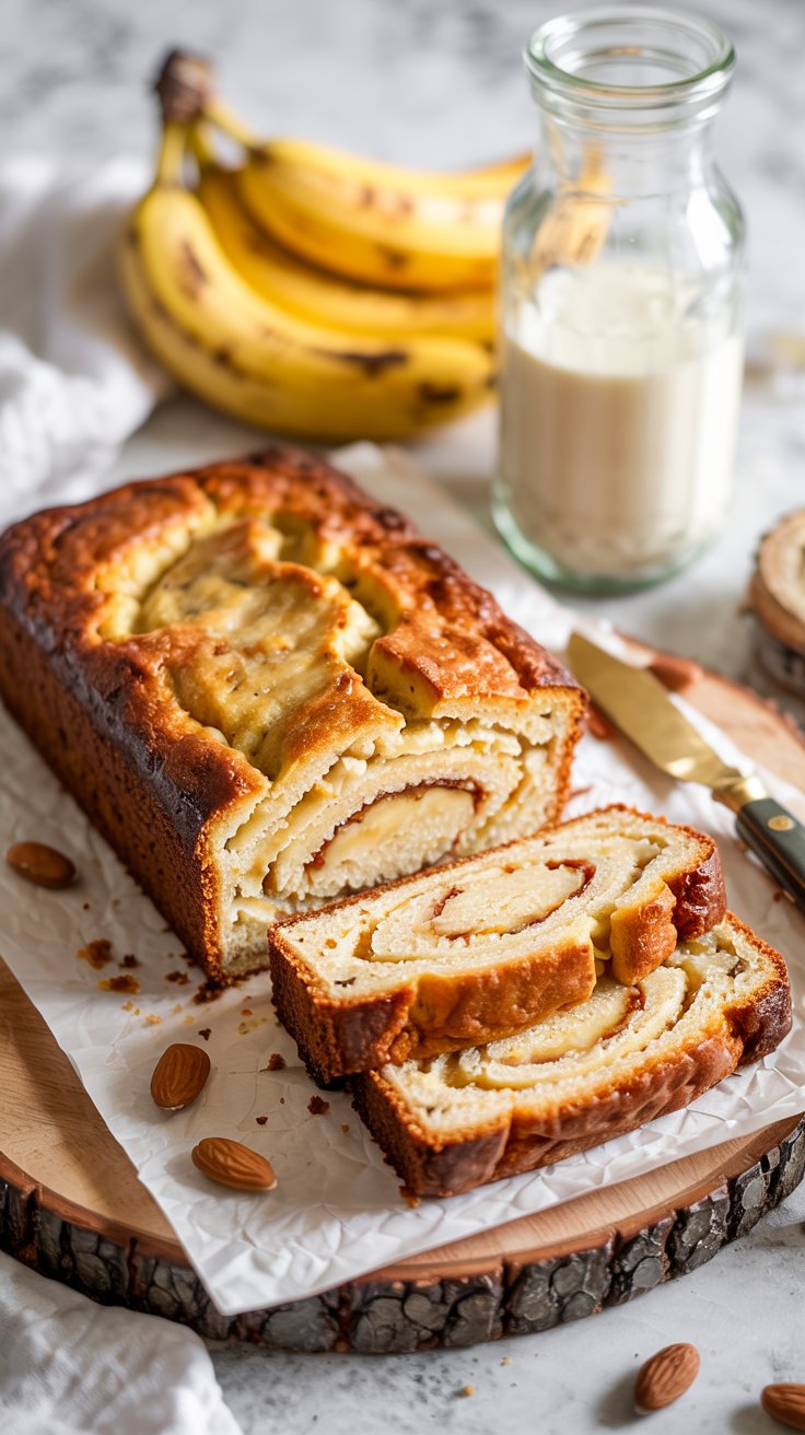 Almond Flour Banana Bread Recipe