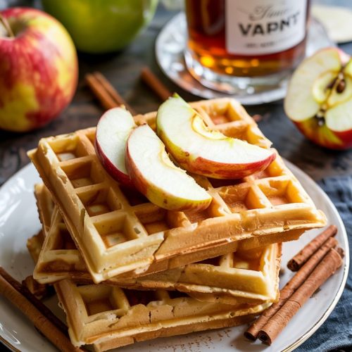 Apple Cinnamon Waffles Recipe