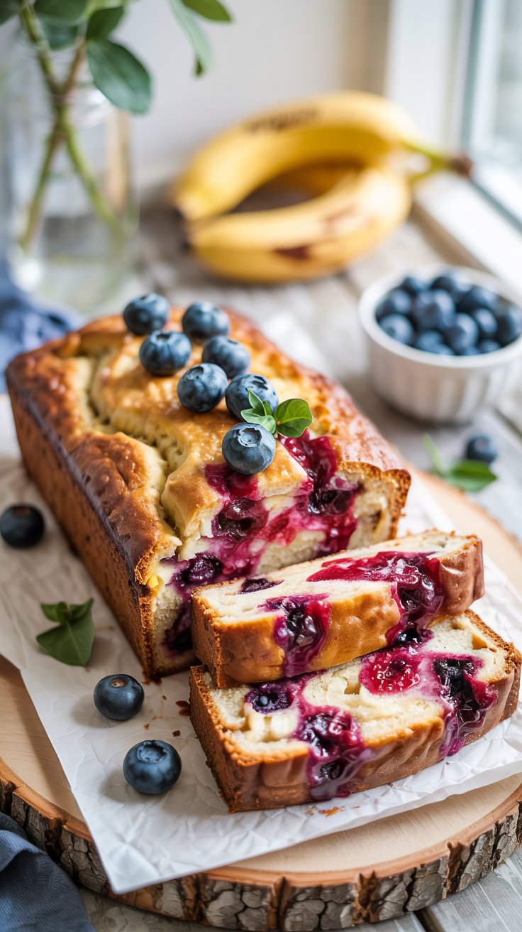 Blueberry Banana Bread Recipes