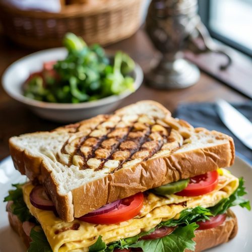 Bread Omelette Toast Recipe