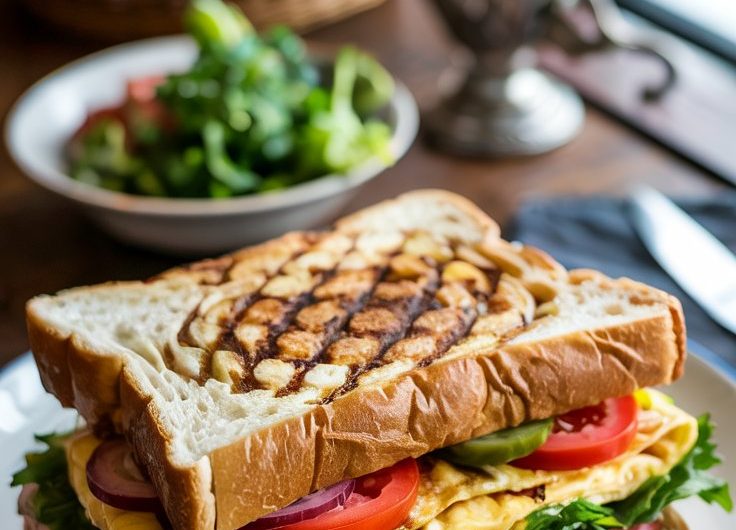 Bread Omelette Toast
