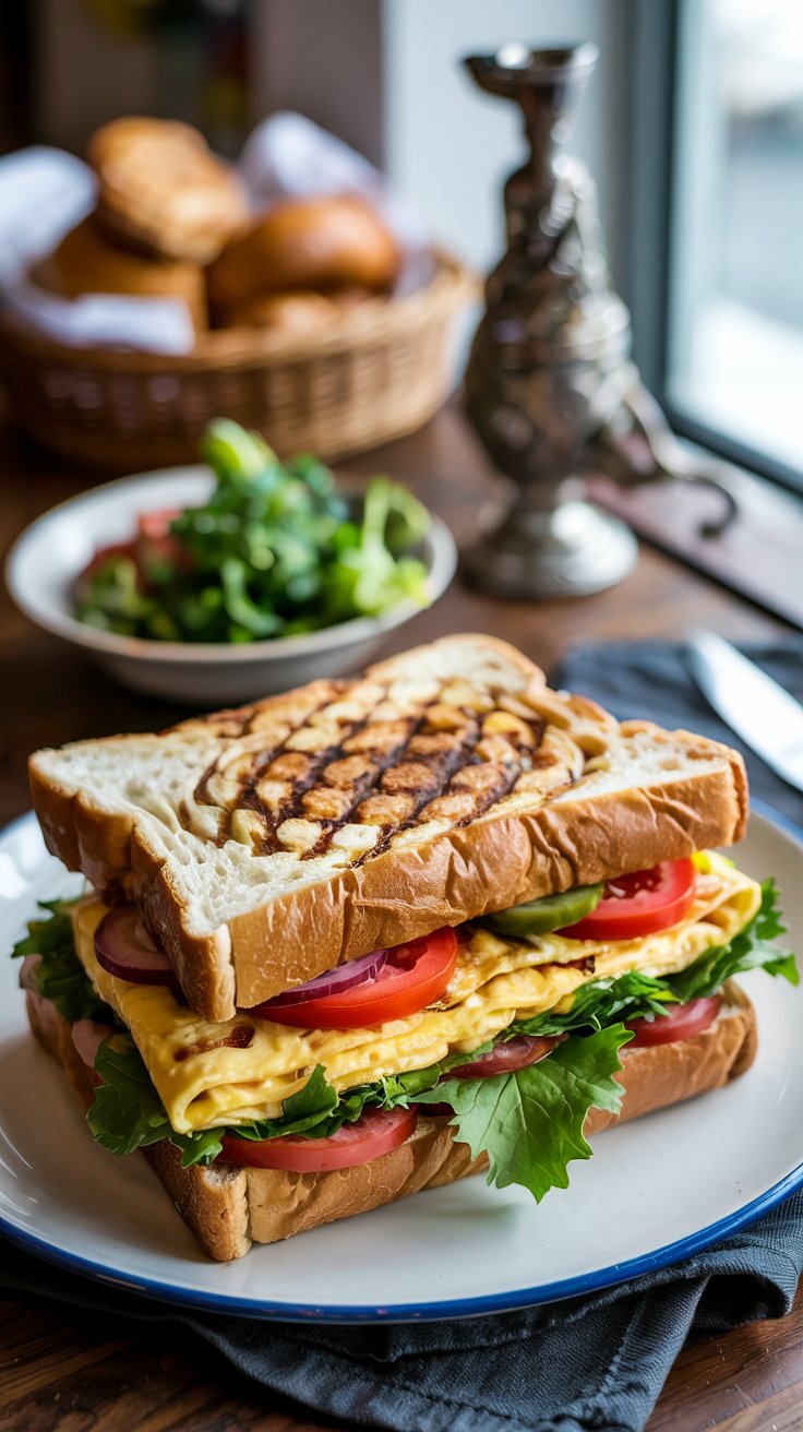 Bread Omelette Toast Recipe