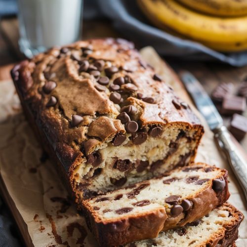 Chocolate Chip Banana Bread Recipe
