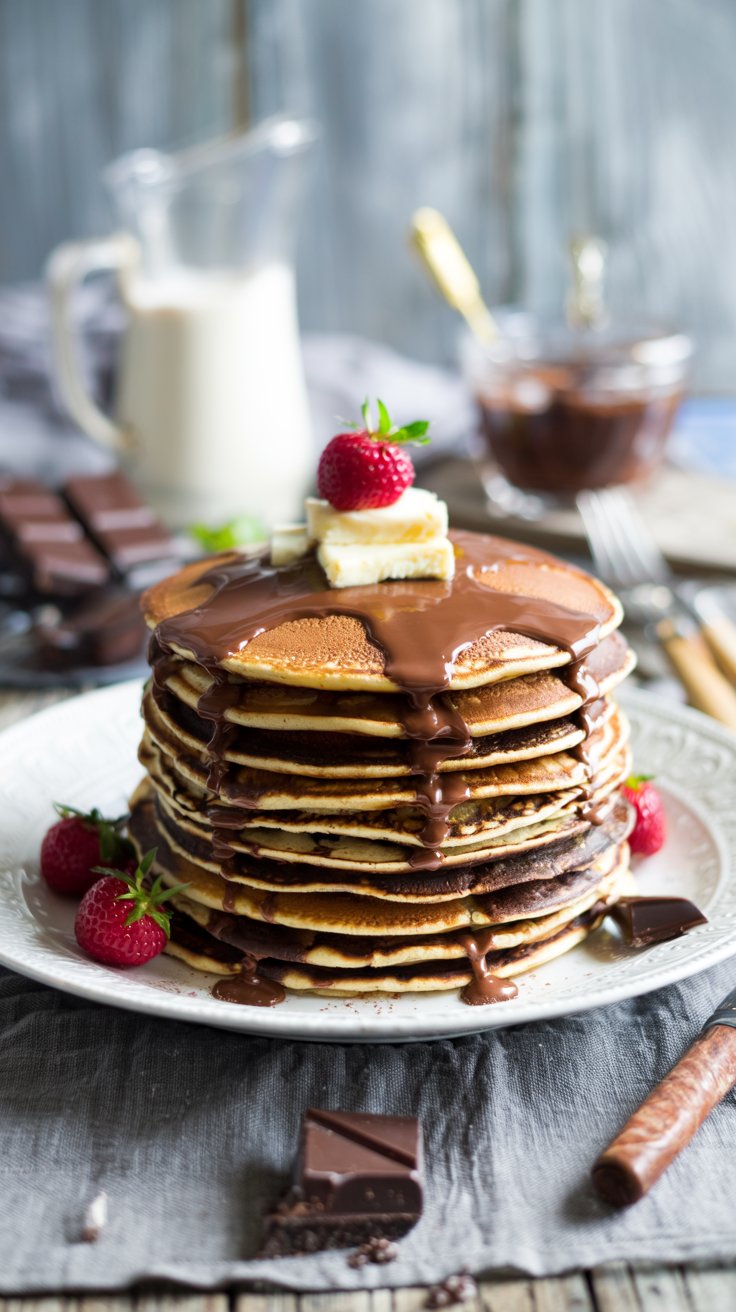 Chocolate Pancakes Recipe