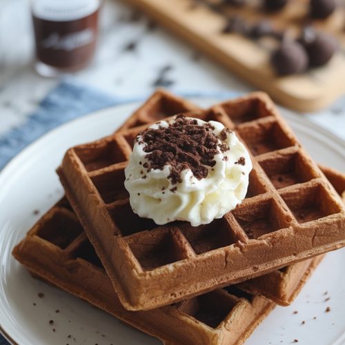 Chocolate Waffles Recipe