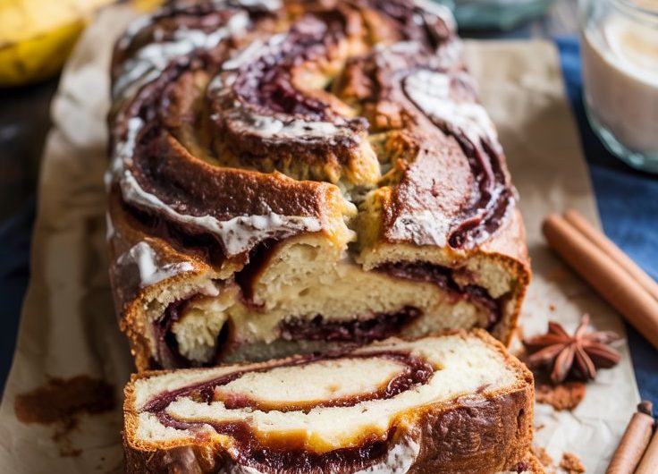 Cinnamon Swirl Banana Bread