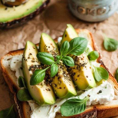 Cottage Cheese Avocado Toast Recipe