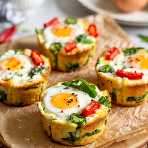 Egg White Muffins with Veggies