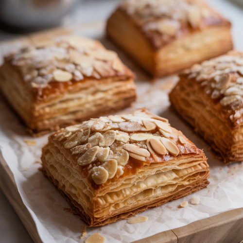 Flaky Sweet Almond Pastry