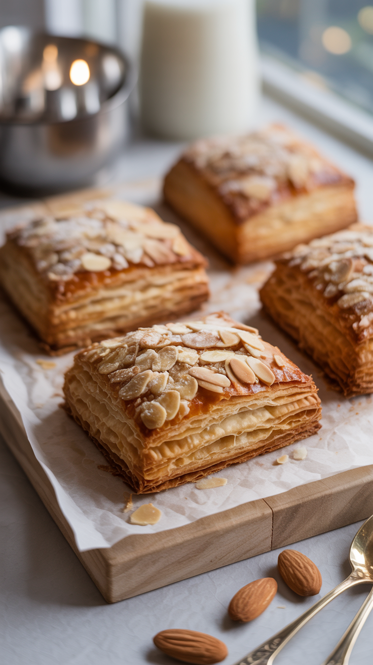 Flaky Sweet Almond Pastry