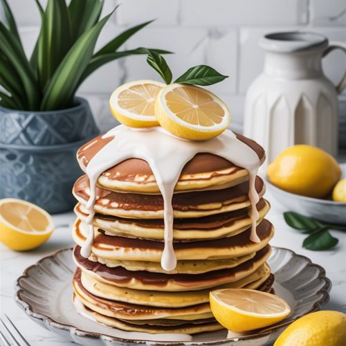 Fluffy Lemon Pancakes Recipe