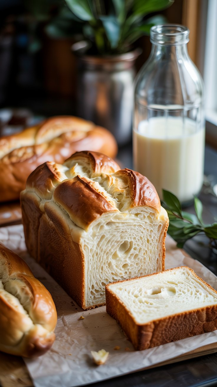 Milk Bread Loaf Recipe