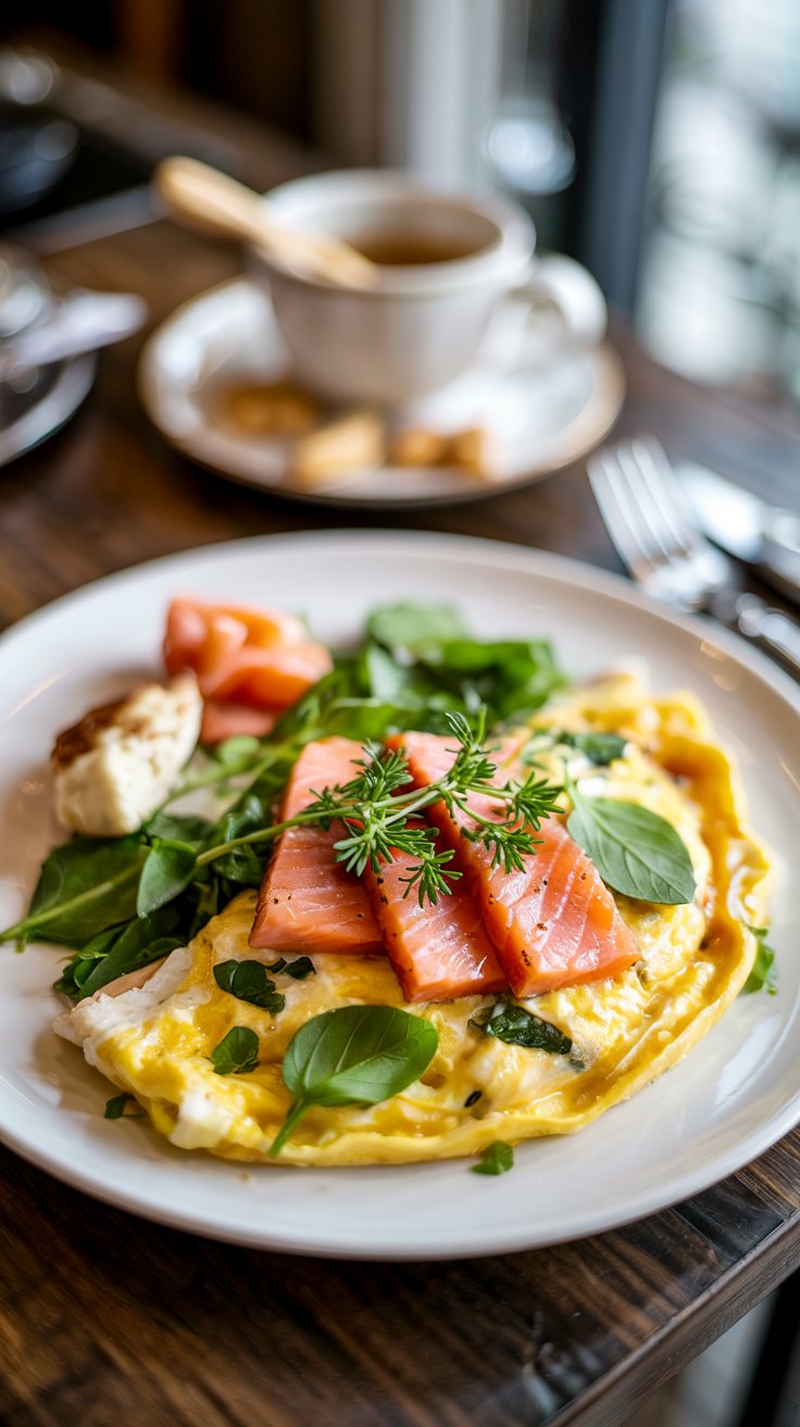 salmon Omelette Recipe