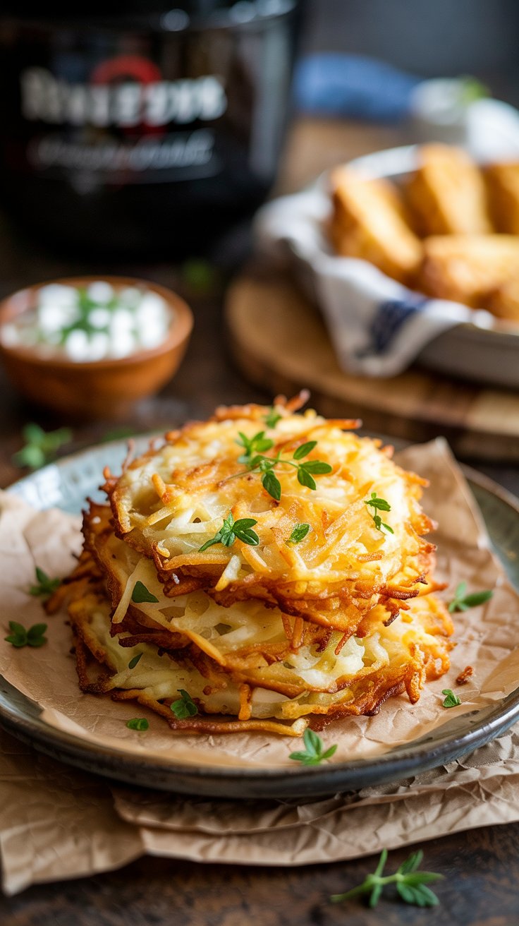 Air Fryer Hash Browns recipe