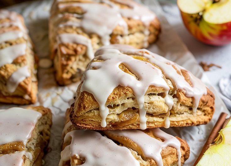 Apple Cinnamon Scones