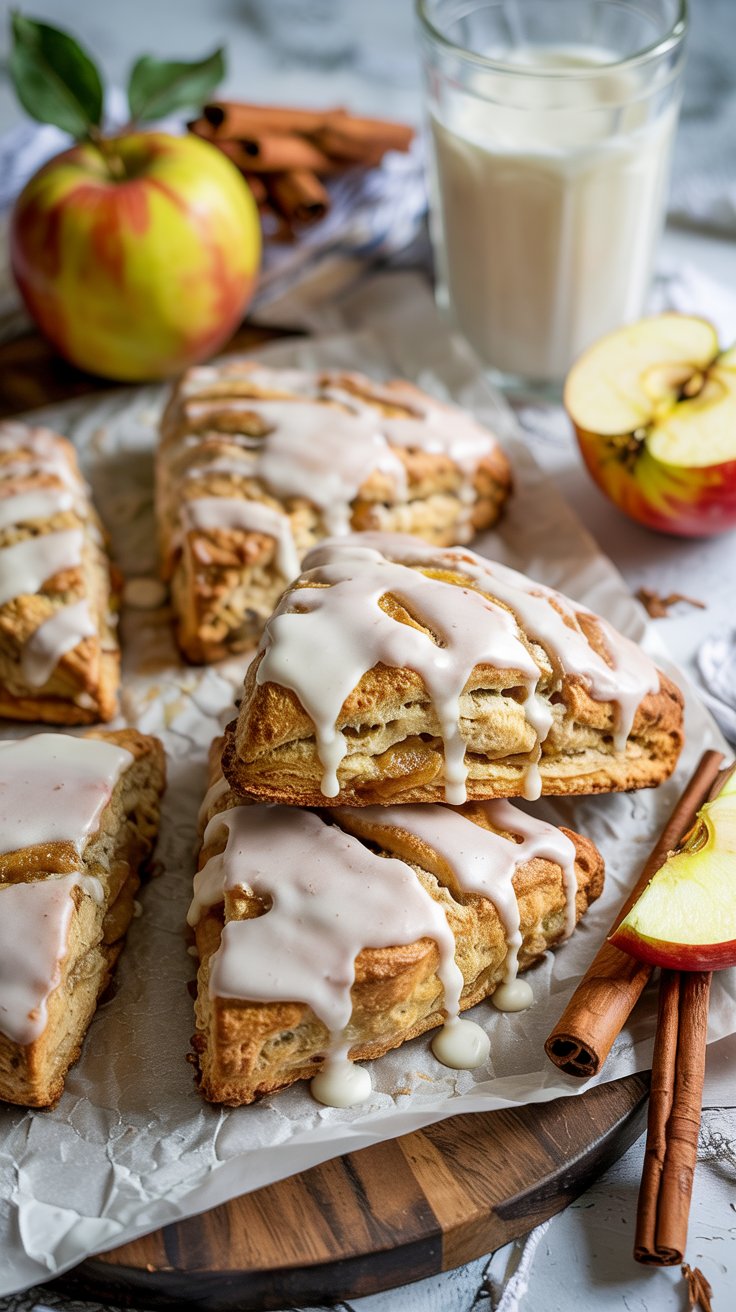 Apple Cinnamon Scones recipe