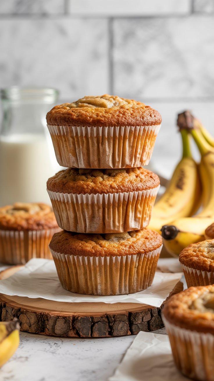 Easy Banana Muffins recipe