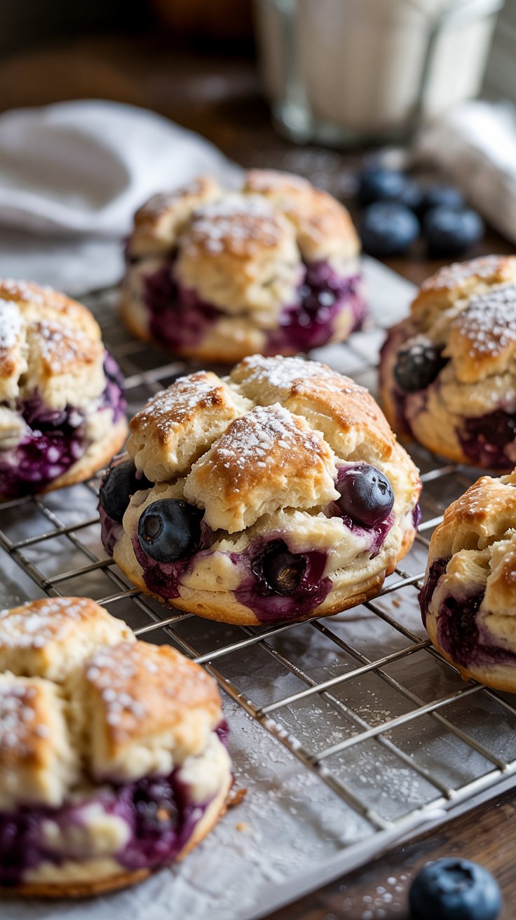 Blueberry Biscuits recipe