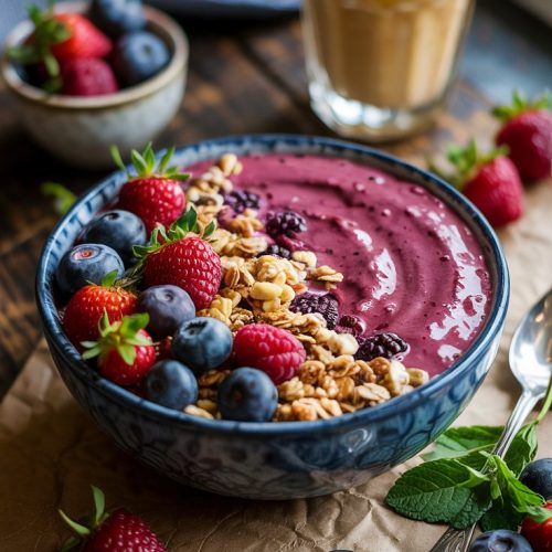 Blueberry Smoothie Bowl recipe
