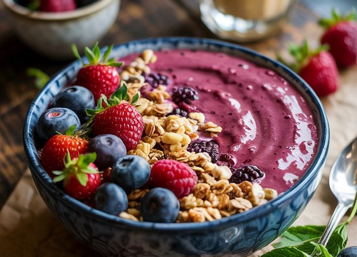Blueberry Smoothie Bowl