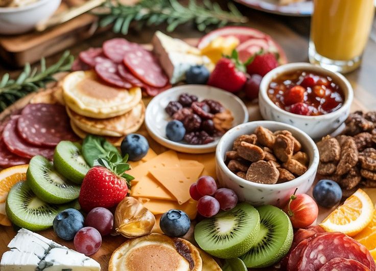 Breakfast Charcuterie Board
