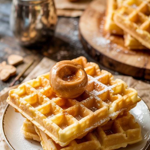 Buttery Belgian Liege Waffles recipe