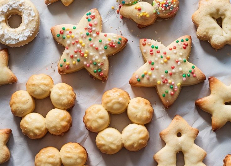 Buttery Spritz Cookies