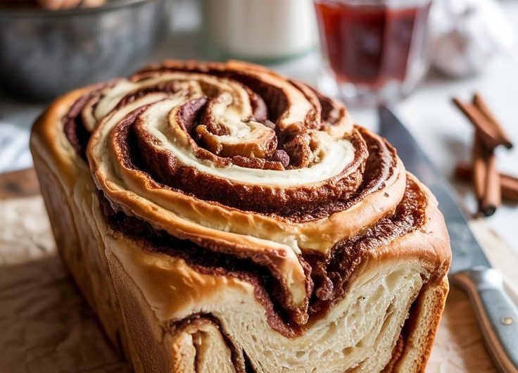 Homemade Cinnamon Swirl Bread