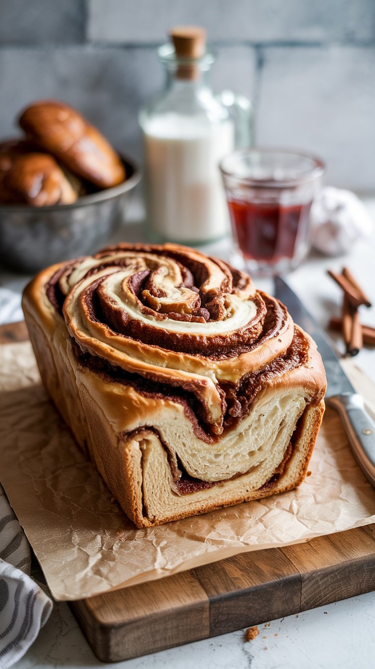 Homemade Cinnamon Swirl Bread recipe