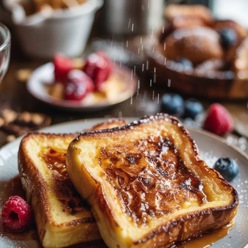 Crème Brûlée French Toast recipe