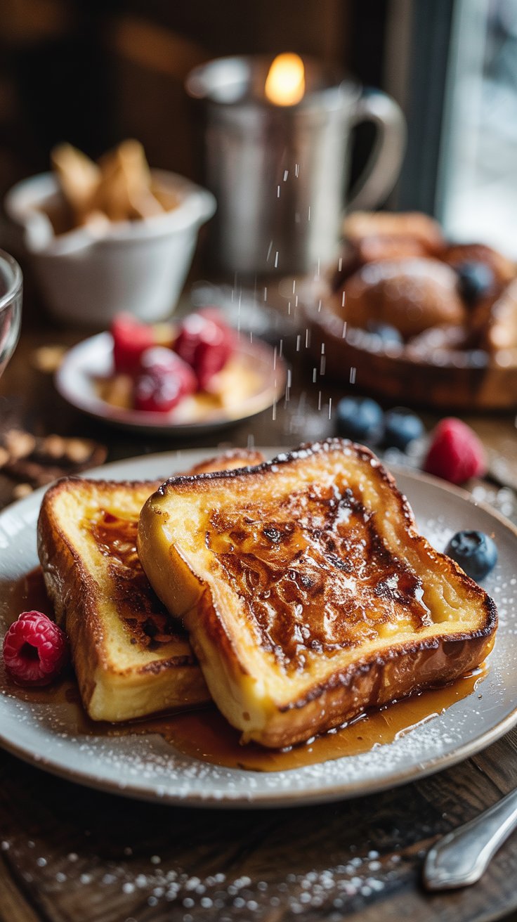 Crème Brûlée French Toast recipe