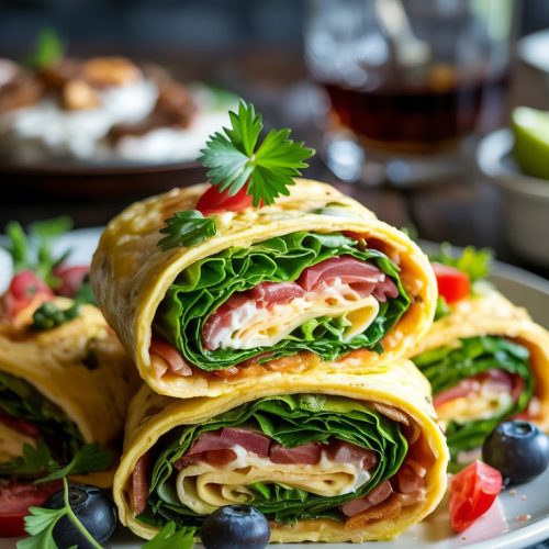 Eggs Roll-Ups recipe