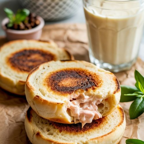 Homemade English Muffins recipe