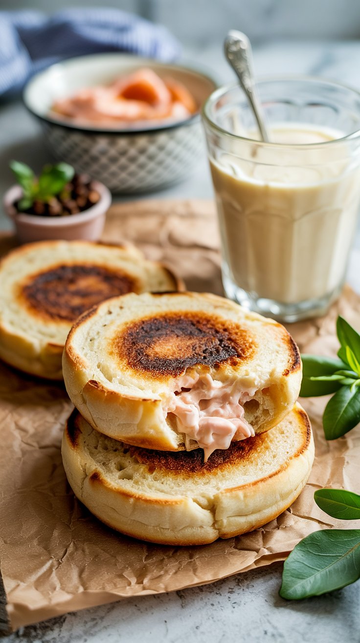 Homemade English Muffins recipe