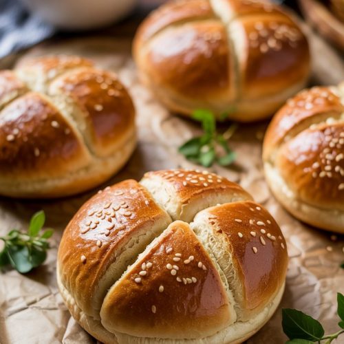 Keto-Friendly Burger Buns recipe