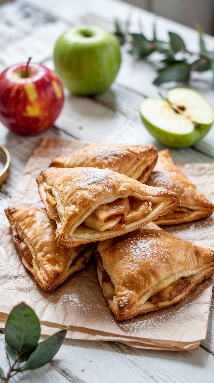 Puff Pastry Apple Turnovers recipe