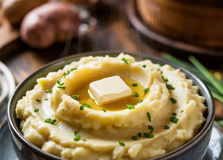 No-Boil Slow Cooker Mashed Potatoes