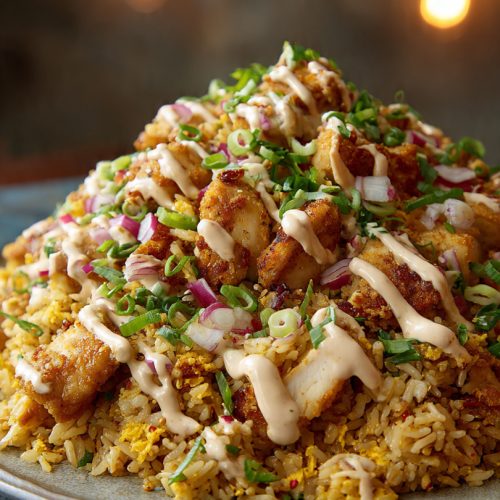 Bang Bang Chicken Fried Rice