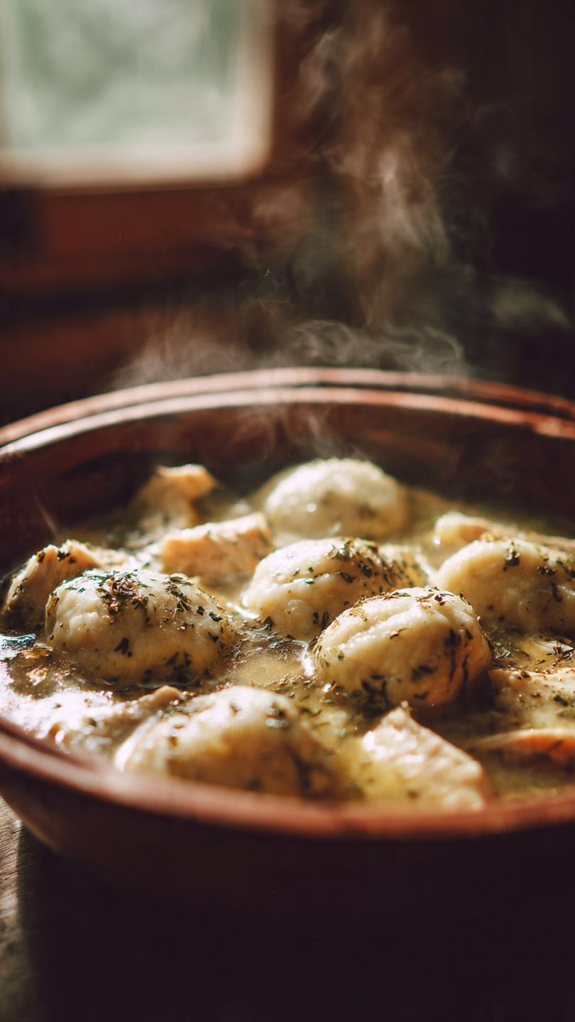 Homemade Chicken And Dumplings
