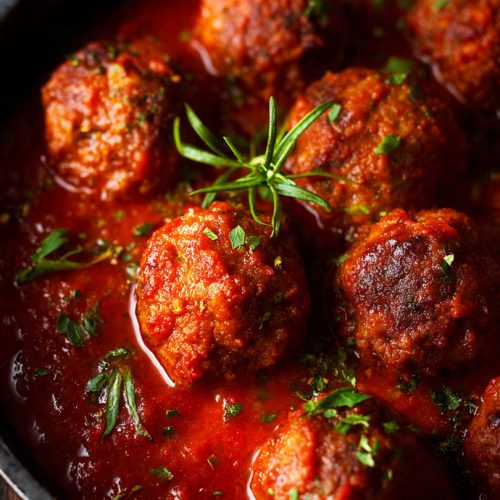 Homemade Italian Meatballs