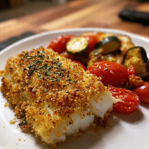 Parmesan Crusted Cod