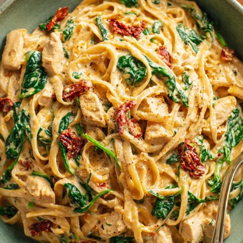 Tuscan Chicken Pasta