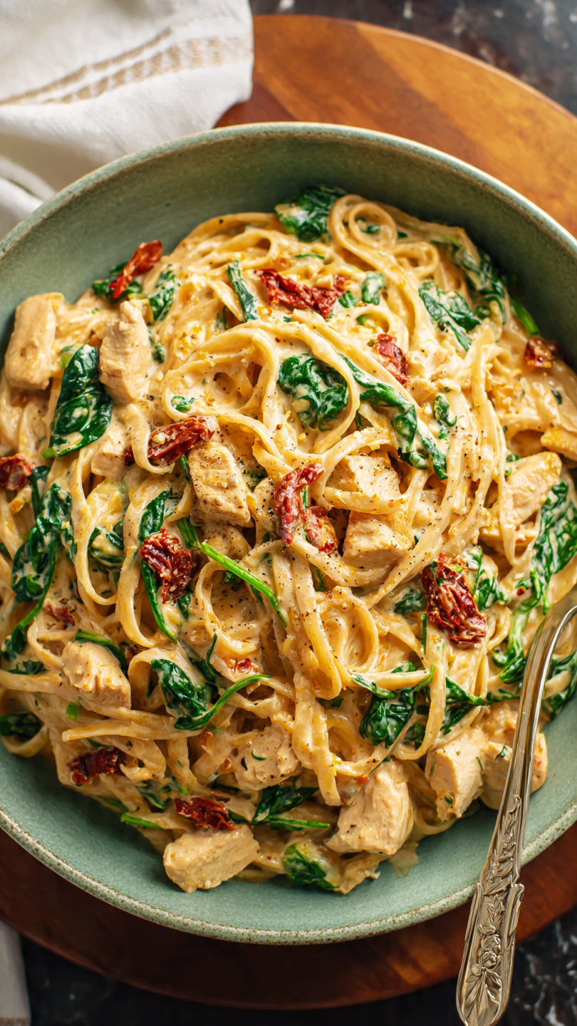 Tuscan Chicken Pasta